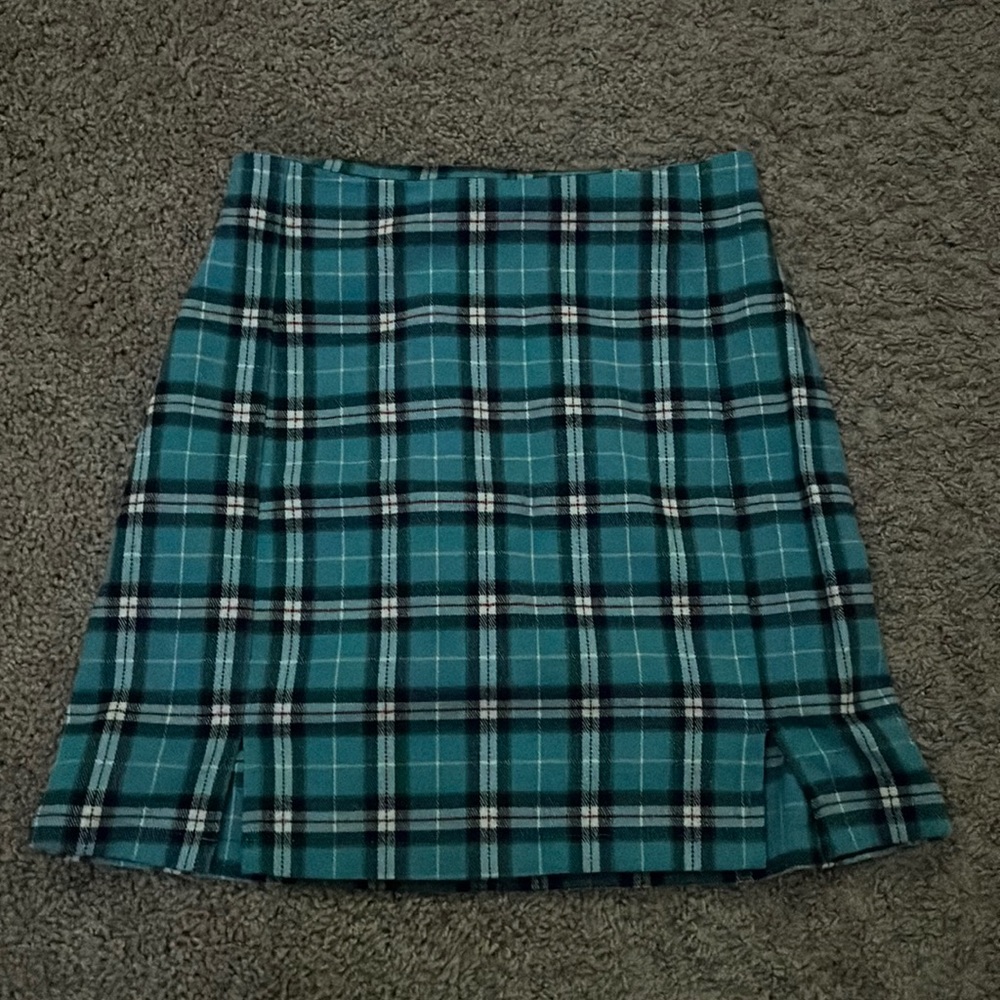 Pacsun plaid mini skirt